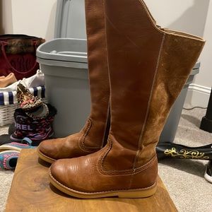 Elephantito size 13.  Brown knee high boots
